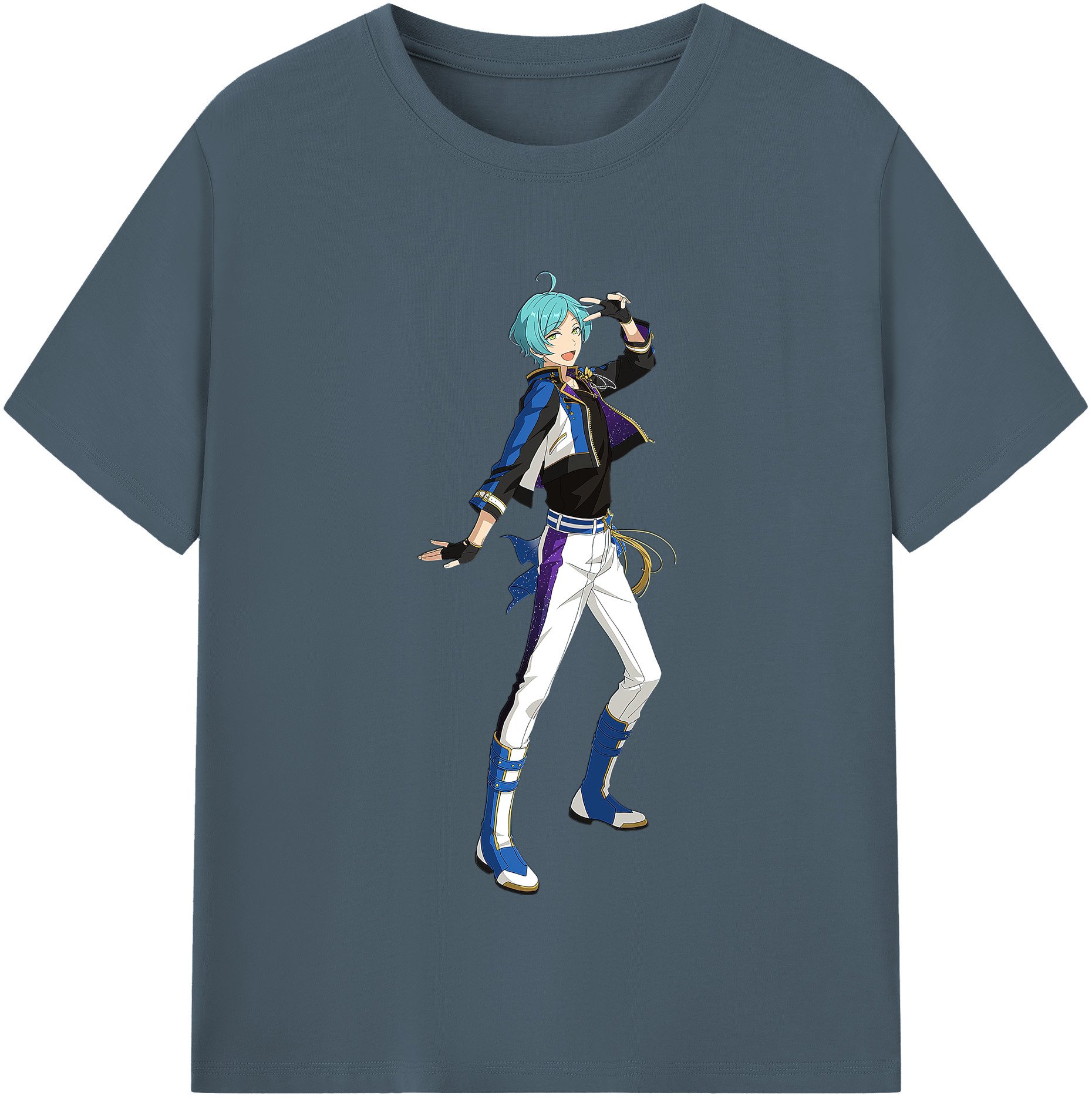 （画像用） あんさんぶるスターズ! Ensemble Stars 綿100％半袖Tシャツ（フロントプリント）